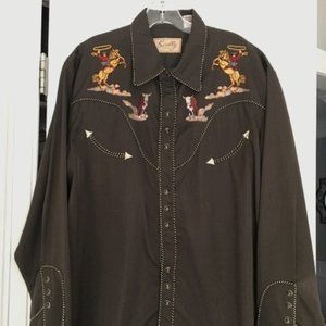 Just in time for fall Scully Rodeo Men's Shirt